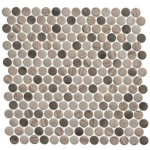 GT Polka Dots Series Southern Trail 12.125" x 12.125" Mosaic Tile