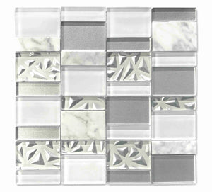 TZ Global PGMS131 12" x 12" Mosaic Tile