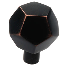 Load image into Gallery viewer, 38mm (1.5&quot;) Polished Chrome Solid Faceted Cabinet Knob
