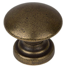 Load image into Gallery viewer, 25.5 mm (1&quot;)  Matte Black Classic Round Convex Cabinet Hardware Knob
