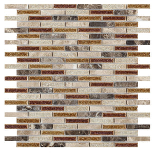 Elysium Tiles Princess 11.75" x 12" Mosaic Tile