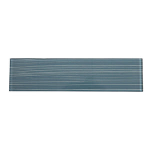 Elysium Tiles Lucy Pacific Blue Painting 4" x 16" Subway Tile