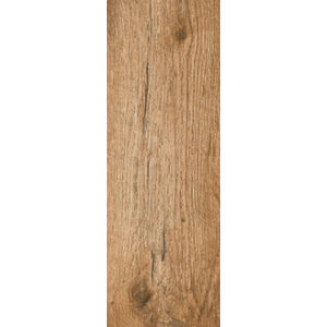 TW American Wood 8" x 24" Matte Finish Wood Look Porcelain Tile