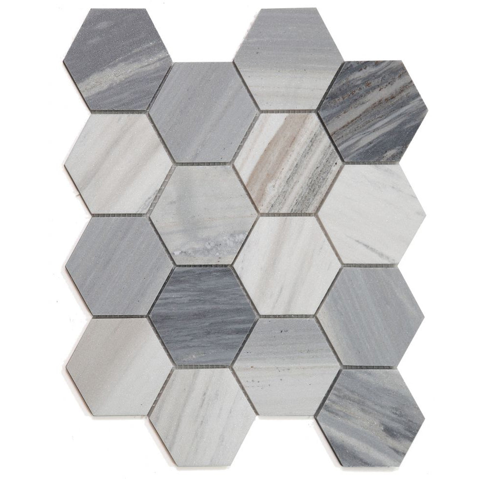 Elysium Tiles Hexagon Italian Blue 10.25