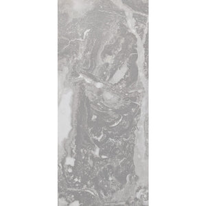 Bellezza Ceramica Nebula Lux Silver Semi-Polished 12" x 24" Porcelain Tile