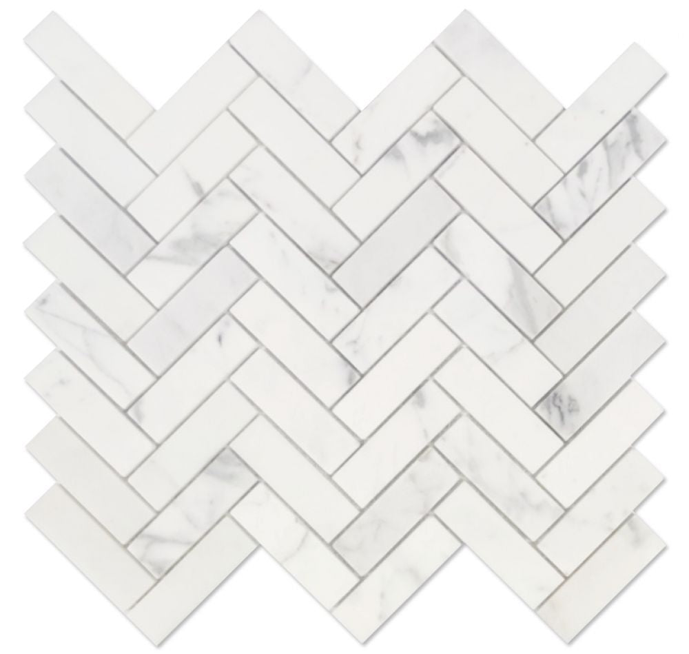 Elysium Tiles Hexagon Snow White Polished 11.25