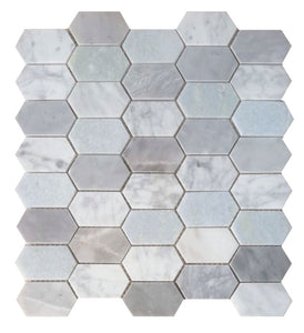 Elysium Tiles Montage Livid 12.5" x 13.25" Mosaic Tile