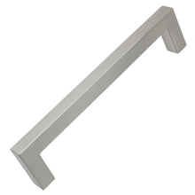 Load image into Gallery viewer, 127mm (5&quot;) Center to Center Matte Black Solid Square Bar Pull Cabinet Hardware Handle
