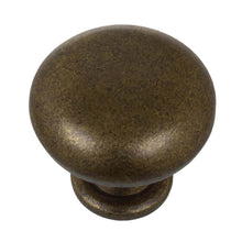 Load image into Gallery viewer, 28.5 mm (1.125&quot;) Satin Pewter Classic Round Solid Cabinet Knob
