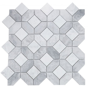 Elysium Tiles Eclipse Dusk 12.25" x 12.25" Mosaic Tile