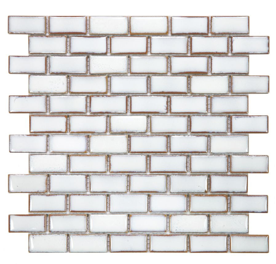 Elysium Tiles Brick Fancy White 11.75