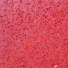 Load image into Gallery viewer, Verona Quartz Sparkle Red 120&quot; x 57&quot; Quartz Slab
