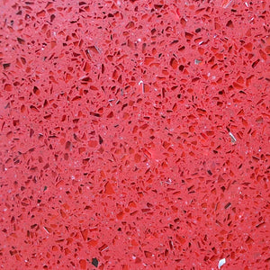 Verona Quartz Sparkle Red 120" x 57" Quartz Slab