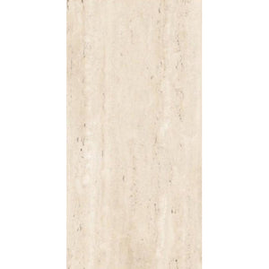 TW Travertino Crema 24" x 48" Polished Porcelain Tile