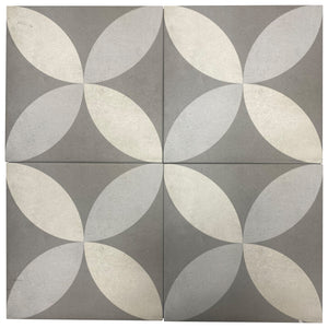 Orion Flooring Art Pizza Series Lepic 9" x 9" Porcelain Tile