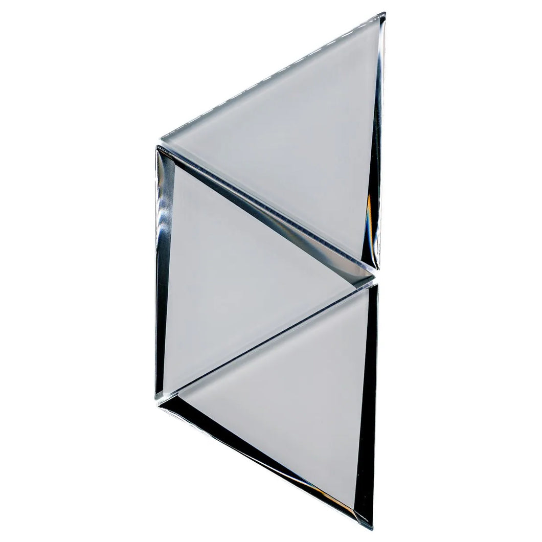 Total Home Distributors Modern Mosaic Collection Triangles Grey 11.5