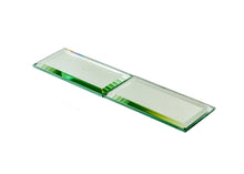 Load image into Gallery viewer, Total Home Distributors Glass Reflections Collection Beveled Platinum 3&quot; x 6&quot; Subway Tile
