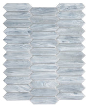 Load image into Gallery viewer, Elysium Tiles Arrow Grey 10.25&quot; x 12.5&quot; Mosaic Tile
