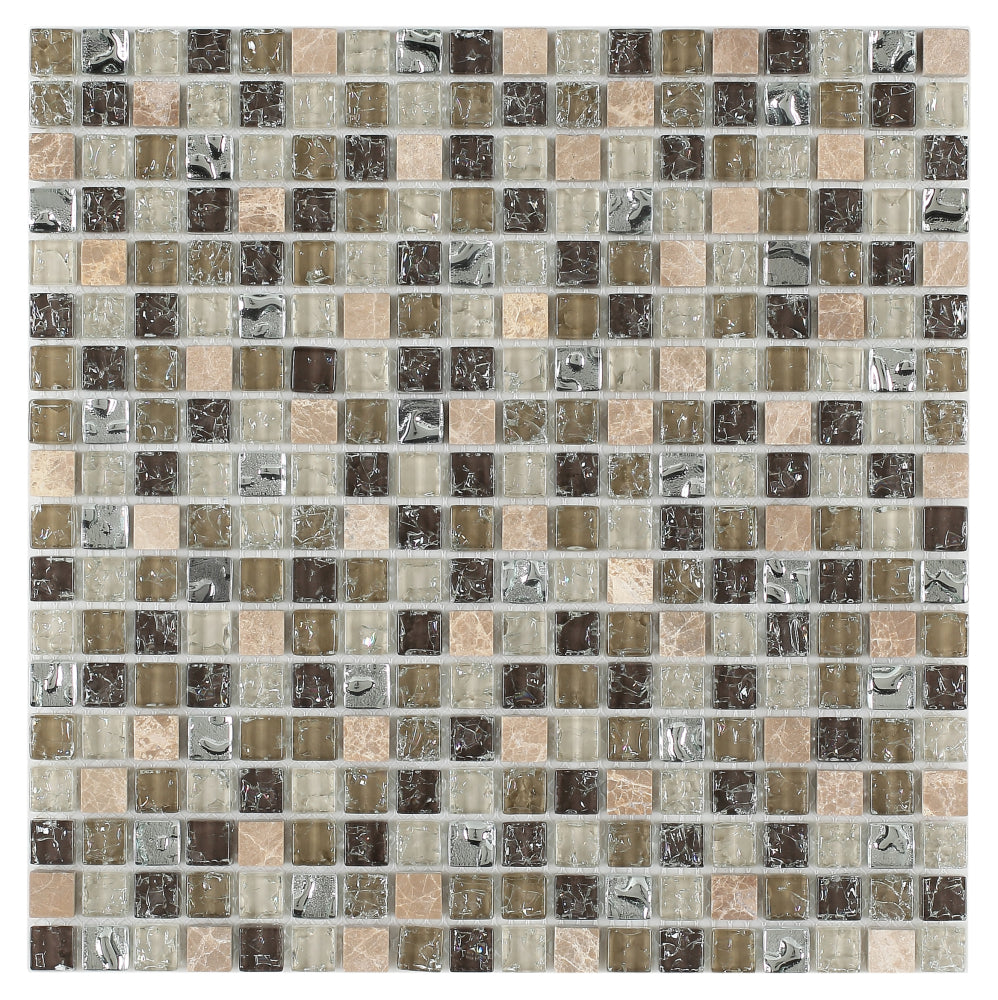 Elysium Tiles Icy Grey Mini 12