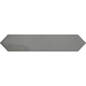 Siena Decor Dimsey Collection Grey 2.6" x 13" Ceramic Tile