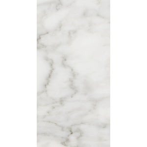 Estima Ceramica Alba Series White 12" x 24" Natural Finish Porcelain Tile