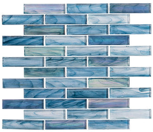 GT Oyster Cove Series Galapagos Deep 11.75" x 11.75" Mosaic Tile