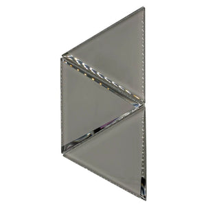 Total Home Distributors Modern Mosaic Collection Triangles Taupe 11.5" x 11.25" Mosaic Tile