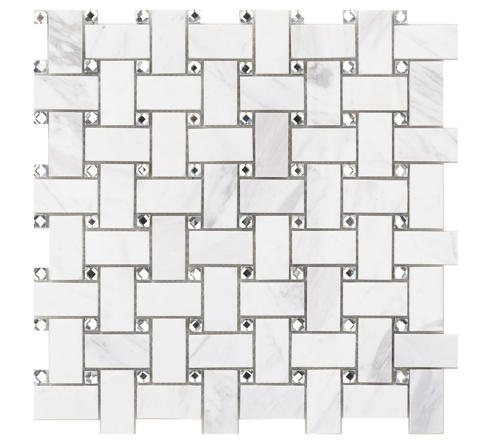 Elysium Tiles Cross White 12