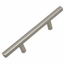 Load image into Gallery viewer, 76mm (3&quot;) Center to Center Polished Chrome Modern Solid Steel Cabinet Hardware Handle
