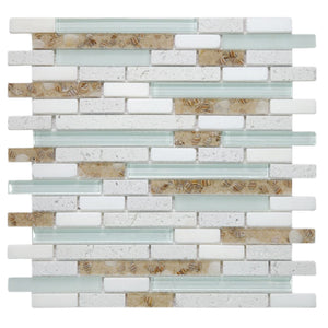 Elysium Tiles Pelasgus Light 11.75" x 12" Mosaic Tile