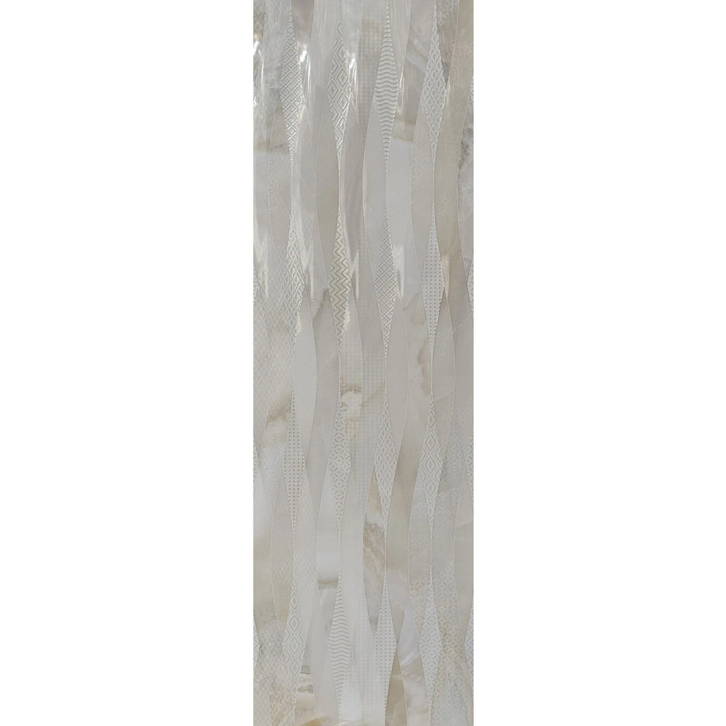 Bellezza Ceramica Scale Ivory Décor 3D Polished 12