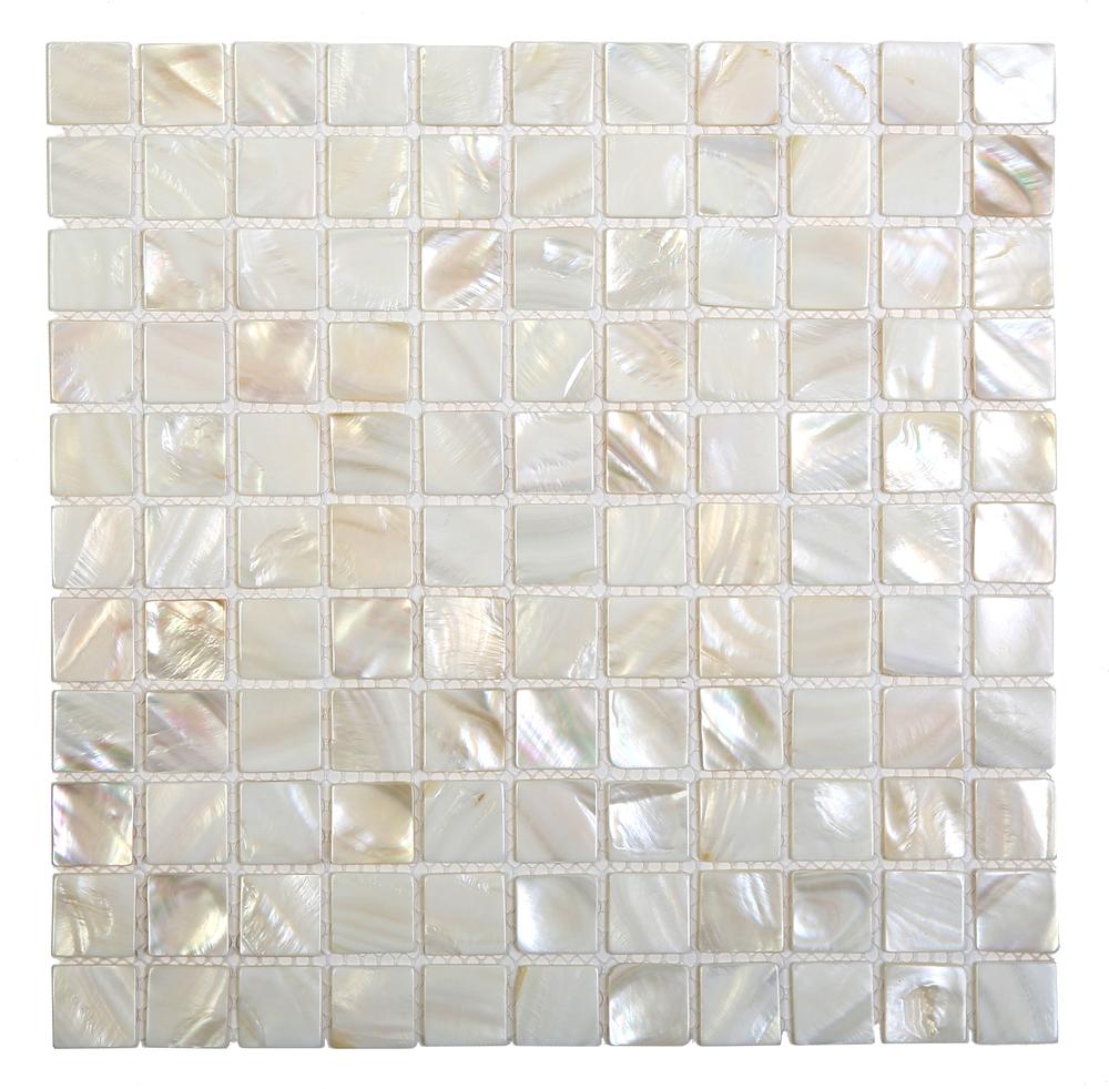Ottimo Ceramics Shell White Square 12