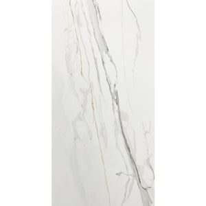 Bellezza Ceramica Emporio Calacatta 24" x 48" Matte Porcelain Tile