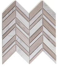 Load image into Gallery viewer, Elysium Tiles Chevron Shadow Loft 11.75&quot; x 12&quot; Mosaic Tile
