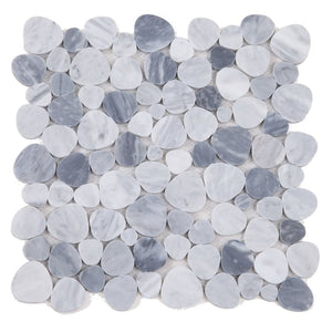 Elysium Tiles Aphrodite Mix Grey 12" x 12" Mosaic Tile