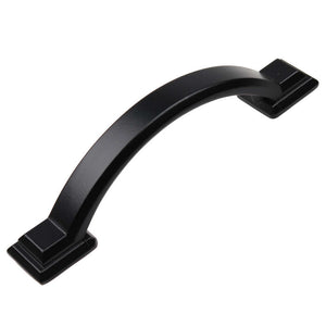 76mm (3") Center to Center Oil Rubbed Bronze Arched Square Pull Cabinet Hardware Handle