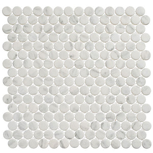 GT Polka Dots Series Jasmine Delight 12.125" x 12.125" Mosaic Tile