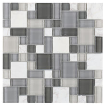 Load image into Gallery viewer, Elysium Tiles Sea 11.75&quot; x 11.75&quot; Mosaic Tile
