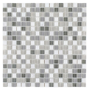 Elysium Tiles Sea Mini 12" x 12" Mosaic Tile