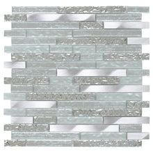 Load image into Gallery viewer, Elysium Tiles Ceres Silver 12&quot; x 12&quot; Mosaic Tile

