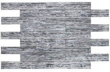 Load image into Gallery viewer, Elysium Tiles Aura Shell Silver 4&quot; x 24&quot; Mosaic Tile
