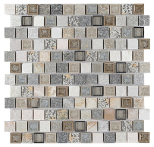 Elysium Tiles Selene Beach 11.75" x 11.75" Mosaic Tile