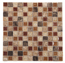 Load image into Gallery viewer, Elysium Tiles Princess Square 11.75&quot; x 11.75&quot; Mosaic Tile
