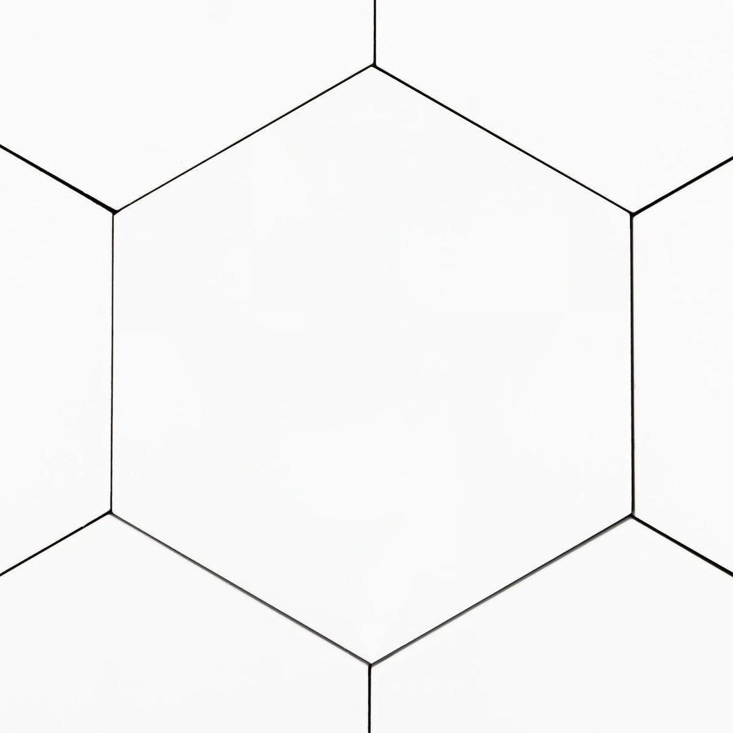 Total Home Distributors Meraki Base Collection Hexagon Blanco 8