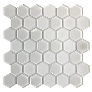 Ottimo Ceramics Omni White 12" x 12" Mosaic Tile