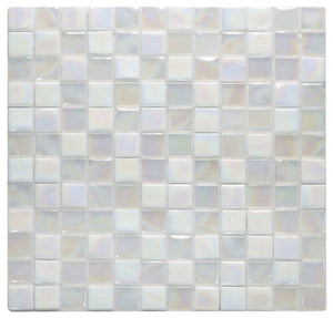 Elysium Tiles Laguna Snow Square 11.75" x 11.75" Mosaic Tile