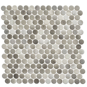 GT Polka Dots Series Enlightened Sky 12.125" x 12.125" Mosaic Tile