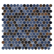 Load image into Gallery viewer, Elysium Tiles Penny Round Shadow 11.5&quot; x 12.25&quot; Mosaic Tile
