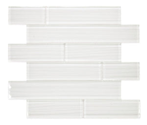 Elysium Tiles Casale Silver White 11.75" x 11.75" Mosaic Tile