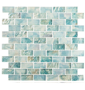 GT Mykonos Harbor Collection Beach Day 12" x 12" Mosaic Tile